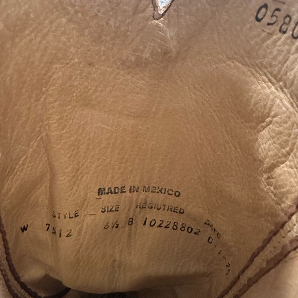 NWOT Star Boots leather cowboy boot - Picture 9 of 9